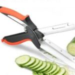 Amazon.com: Vegetable Scissors and Food Cutter - Kitchen Shears With Cutting Board, Quick Slicer, Chopper for Meat and Vegetables: Home & Kitchen