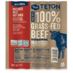 Grass fed hot dogs